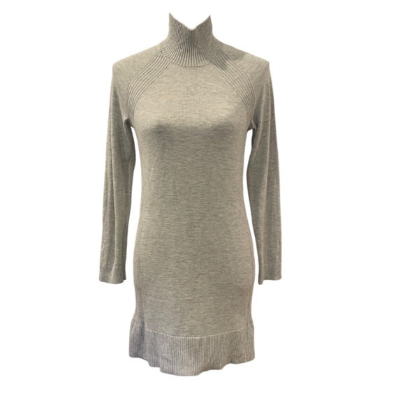 lululemon Dresses & Skirts - Pristine Lululemon gray knit mock neck mini dress 6